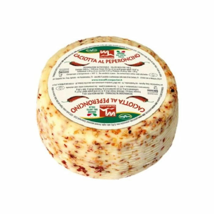 Caciotta Mista Con Peperoncino 1,2 Kg 1 Caciotta Mista Con Peperoncino 1,2 Kg