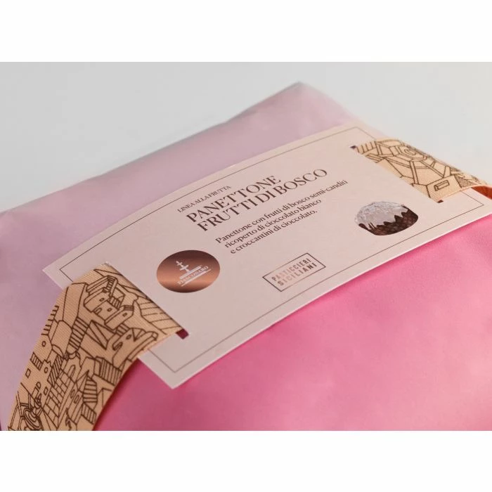 Panettone Frutti Di Bosco Fiasconaro 1Kg 2 Panettone Frutti Di Bosco Fiasconaro 1Kg - immagine 2