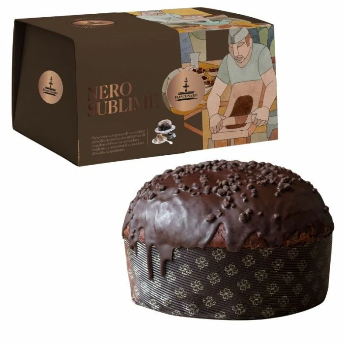 Panettone Nero Sublime Fiasconaro 1Kg 1 Panettone Nero Sublime Fiasconaro 1Kg