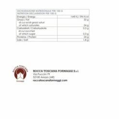 Pecorino Rocca Toscana Formaggi Stagionato Con Grappa L'Audace -Negozio FoodExplore economico product g r grappa la rocca