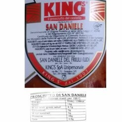 Prosciutto Di San Daniele DOP 20 Mesi King's -Negozio FoodExplore economico product k i kings 1