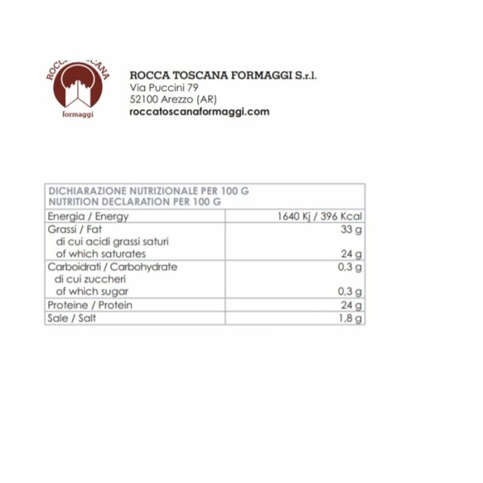 Pecorino Stagionato Sotto Cenere Il Carbonaro Rocca Toscana Formaggi 2 Pecorino Stagionato Sotto Cenere Il Carbonaro Rocca Toscana Formaggi - immagine 2