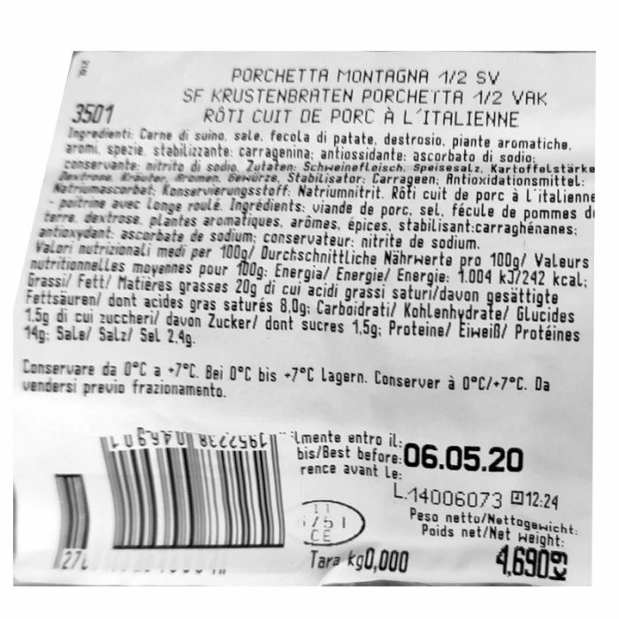 Porchetta Di Montagna Senfter - immagine 2