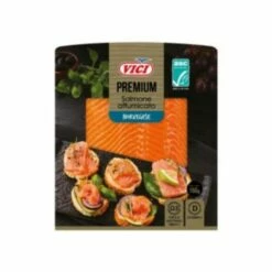 Salmone Norvegese Affumicato Affettato Vici 1 Kg